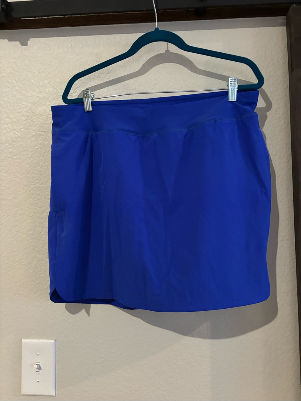 Lands' End Cobalt Blue Swim Skirt Skort Large